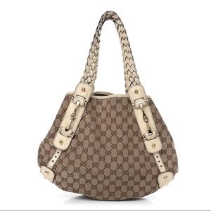 Gucci Braided Leather Pelham Handbag